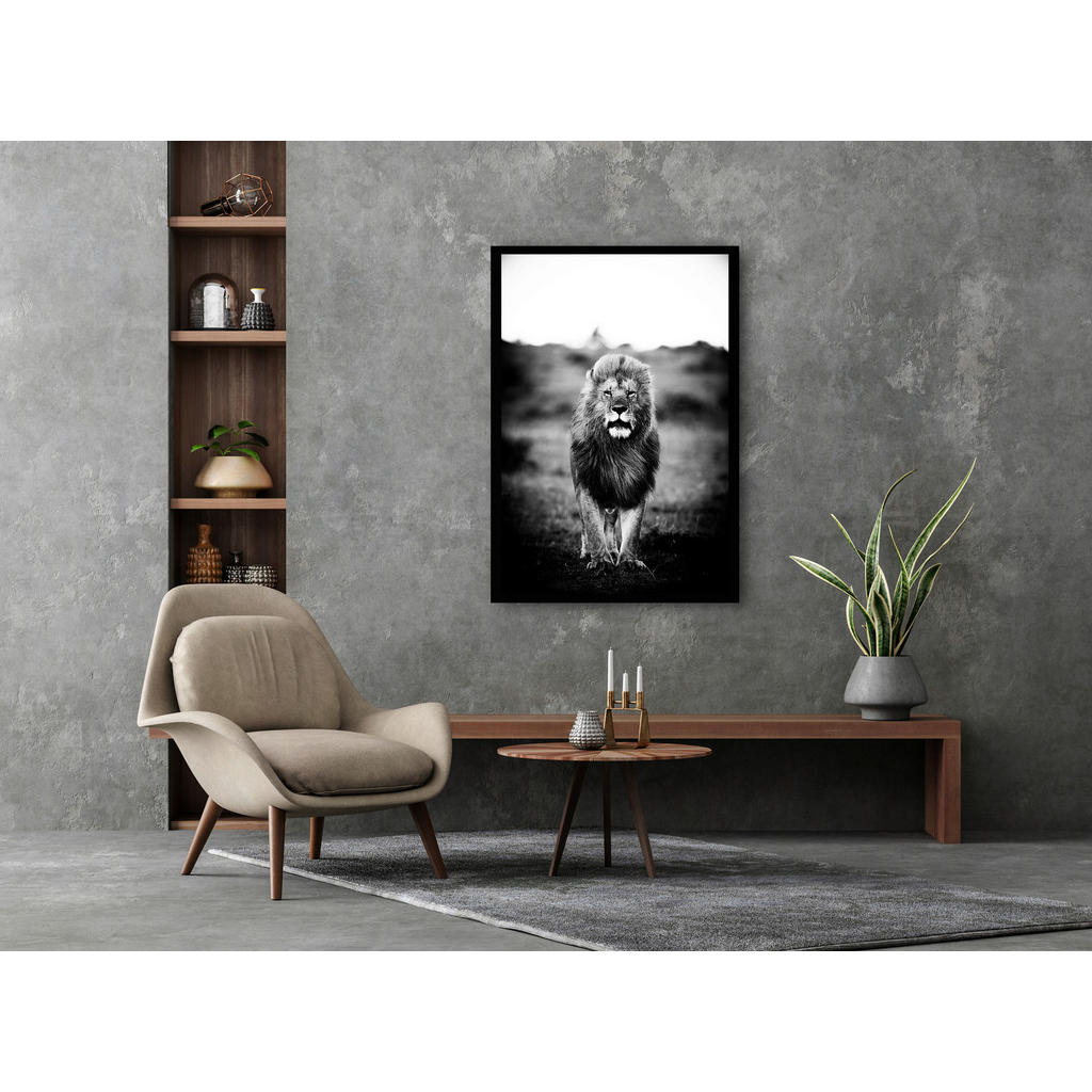 Thumbnail - Xxxl Bild Wandkraft, Schwarz, Weiß, Kunststoff, rechteckig, 80x120 cm, einfache und schnelle Anbringung, glänzend, Bilde...