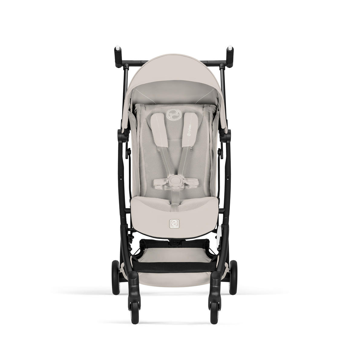 BUGGY LIBELLE BLK  - Hellgrau/Schwarz, Basics, Kunststoff/Textil (71/52/102cm) - cybex GOLD