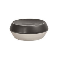 SEIFENSCHALE Keramik  - Silberfarben, Basics, Keramik (5/4.7/12cm) - Spirella
