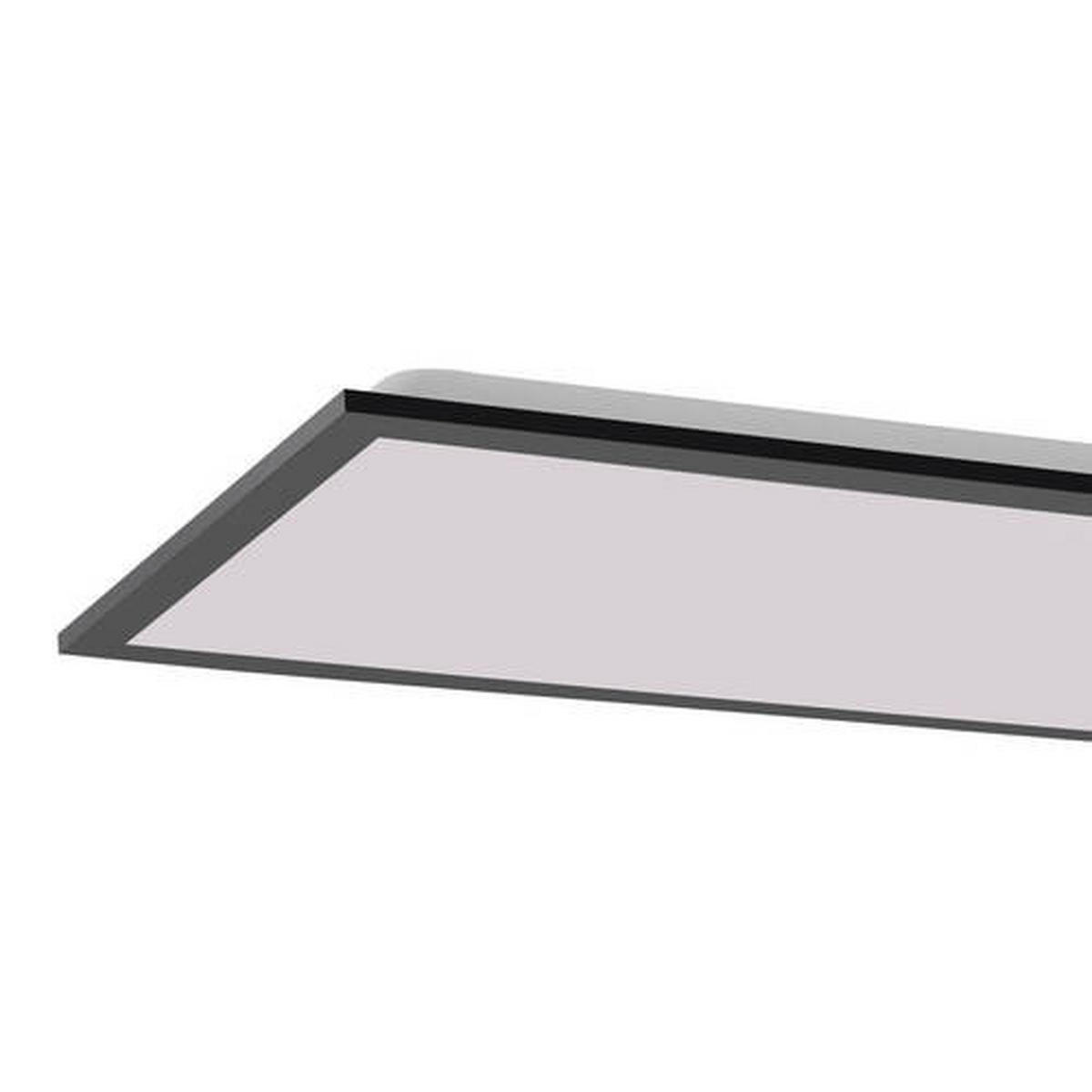 LED-PANEEL 119,5/29,5/7 cm  - Schwarz, Basics, Kunststoff/Metall (119,5/29,5/7cm)