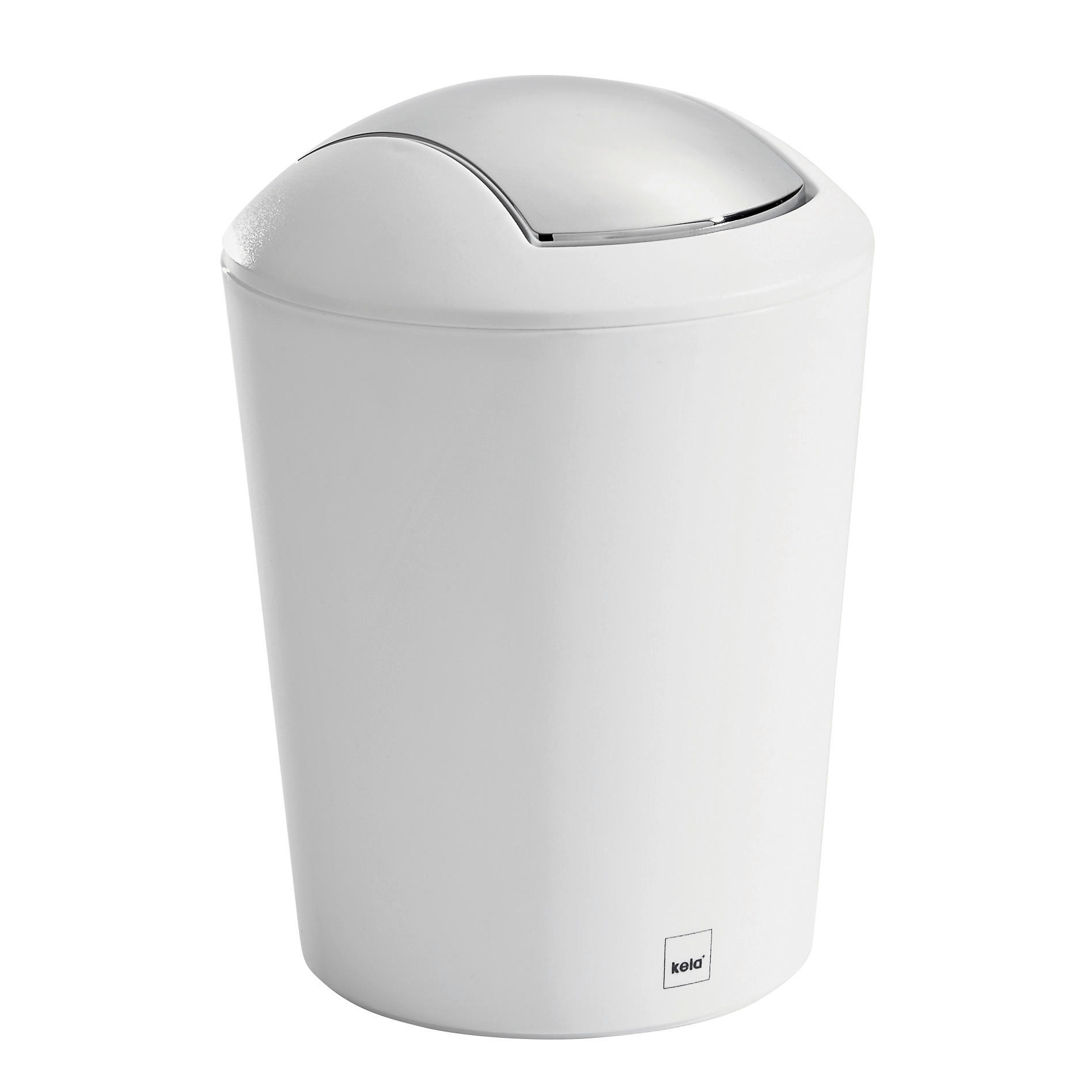 TISCHABFALLEIMER MARTA 1,7 L - Weiß, Basics, Kunststoff (15/21cm) - Kela