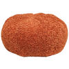 POUF Bouclé 60/30/60 cm  - Rostfarben, Design, Textil (60/30/60cm) - Carryhome