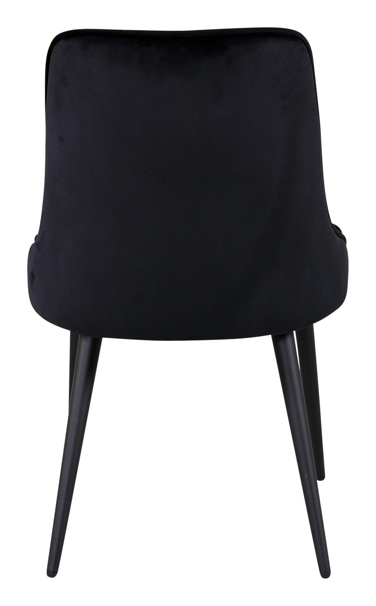 STUHL-SET 2 Stück  in Stahl Metall, Kunststoff, Textil  - Schwarz, Design, Kunststoff/Textil (50/88.5/66cm) - Livetastic