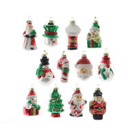 CHRISTBAUMANHÄNGER  - Multicolor, LIFESTYLE, Glas (5,00cm)