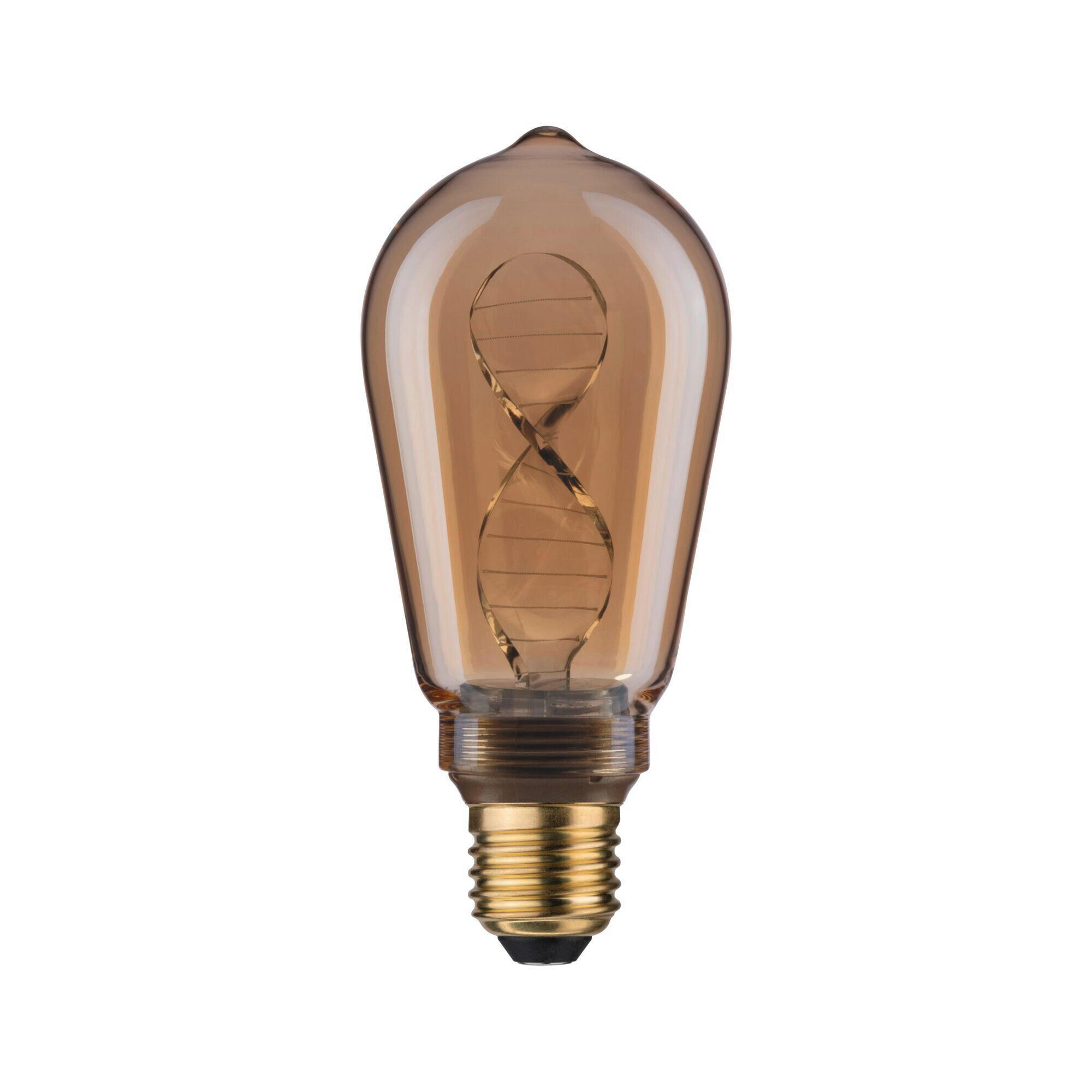 DEKO-LEUCHTMITTEL E27  3,5 W  - Goldfarben, Basics, Glas (6,4/14,2cm) - Paulmann