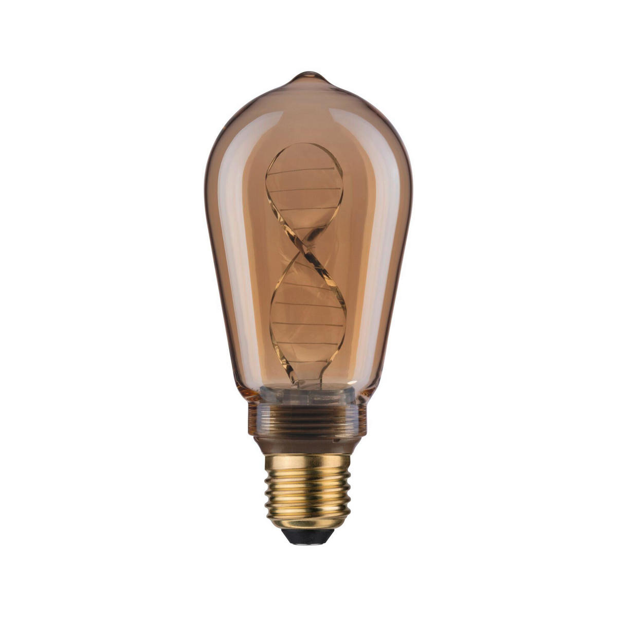 DEKO-LEUCHTMITTEL E27  3,5 W  - Goldfarben, Basics, Glas (6,4/14,2cm) - Paulmann