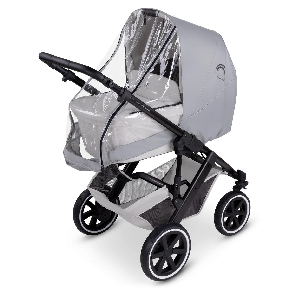 REGENVERDECK 4 Seasons  - Transparent/Grau, Basics, Kunststoff/Textil (25,5/18/7cm) - ABC Design