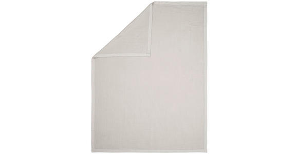 WOHNDECKE LINE - MOUSSELIN DECKE - Beige, KONVENTIONELL, Textil (130/180cm) - Novel