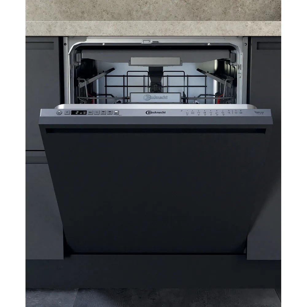 GESCHIRRSPÜLER BCIO3T133PFETC  - Schwarz, Basics, Metall (59,8/82/55,5cm) - Bauknecht