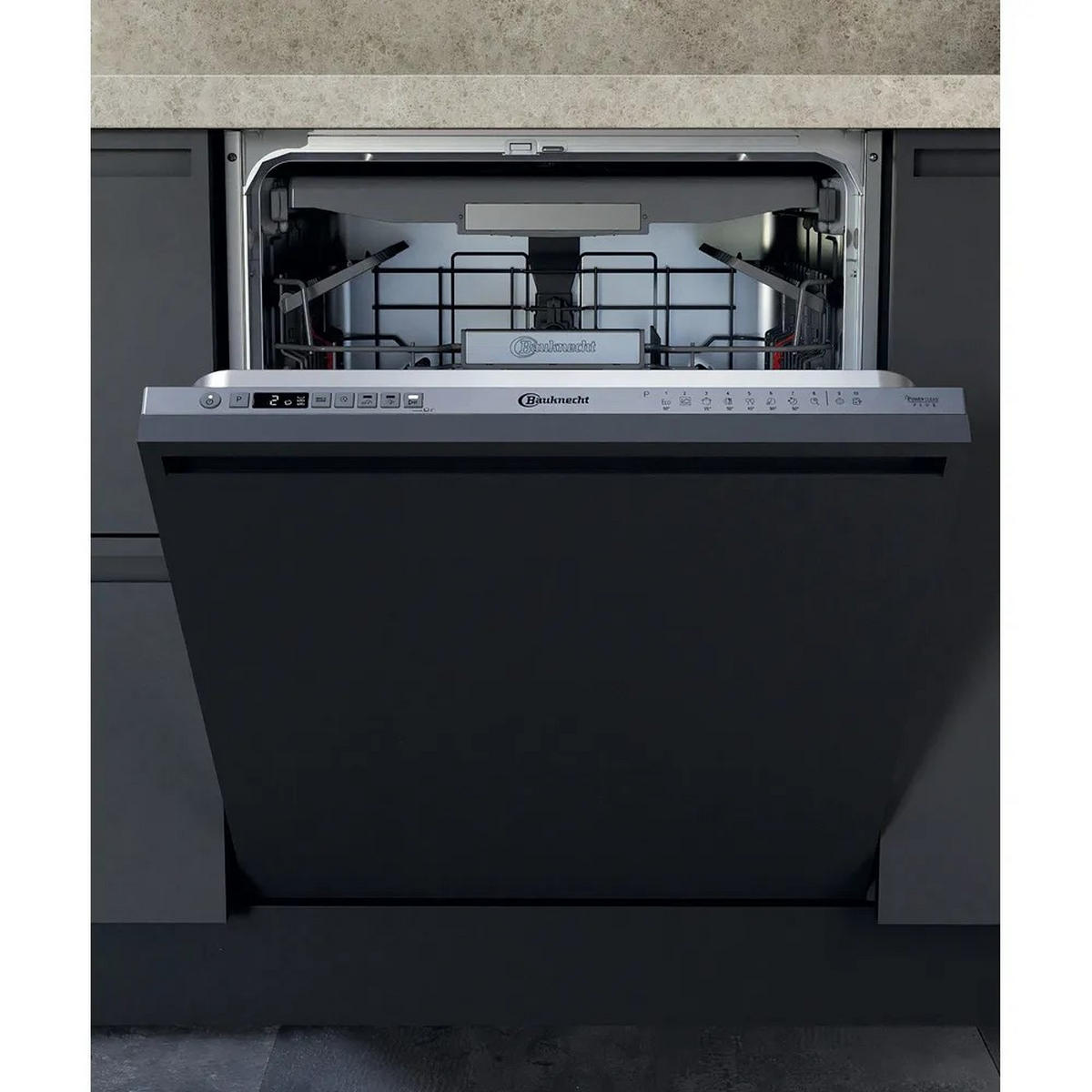 GESCHIRRSPÜLER BCIO3T133PFETC  - Schwarz, Basics, Metall (59,8/82/55,5cm) - Bauknecht