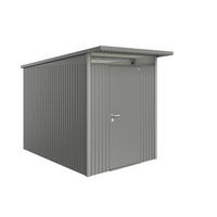 GERÄTEHAUS 180/218/300 cm  - Anthrazit, Design, Metall (180/218/300cm) - Biohort