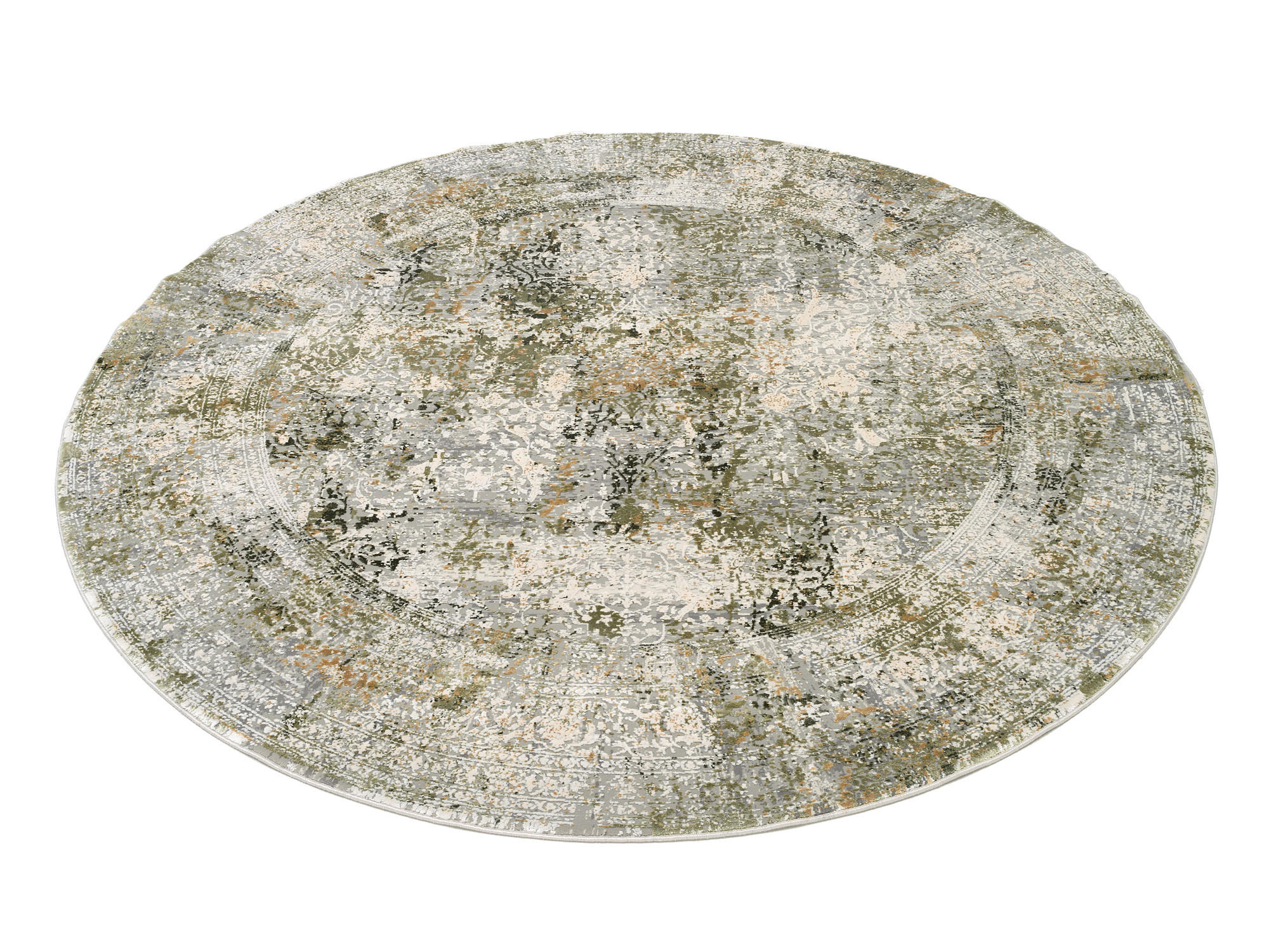 WEBTEPPICH 240 cm Avignon Grau, Grün  - Grau/Grün, Design, Textil (240cm) - Dieter Knoll