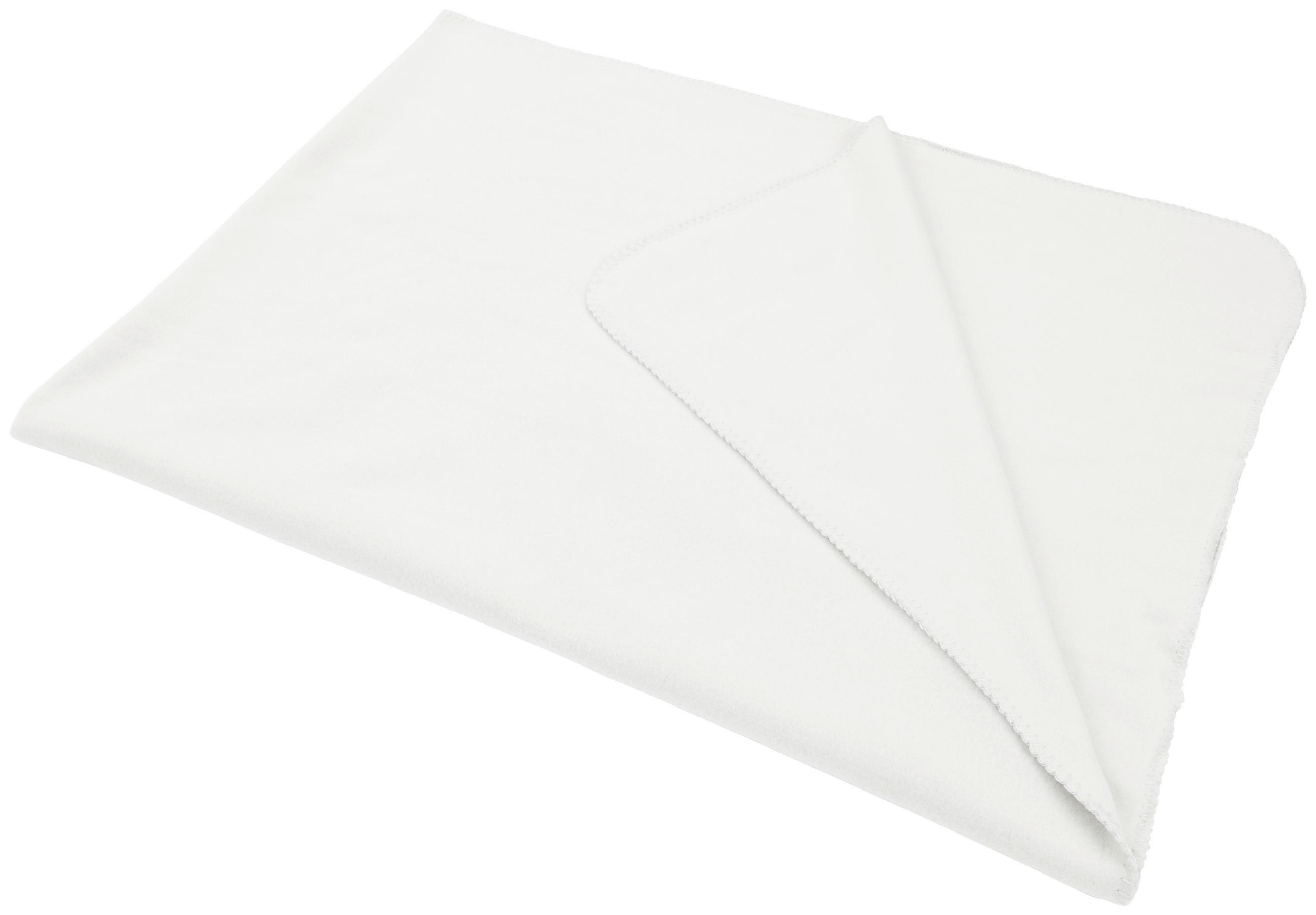 DECKE 150/200 cm  - Weiß, Basics, Textil (150/200cm)
