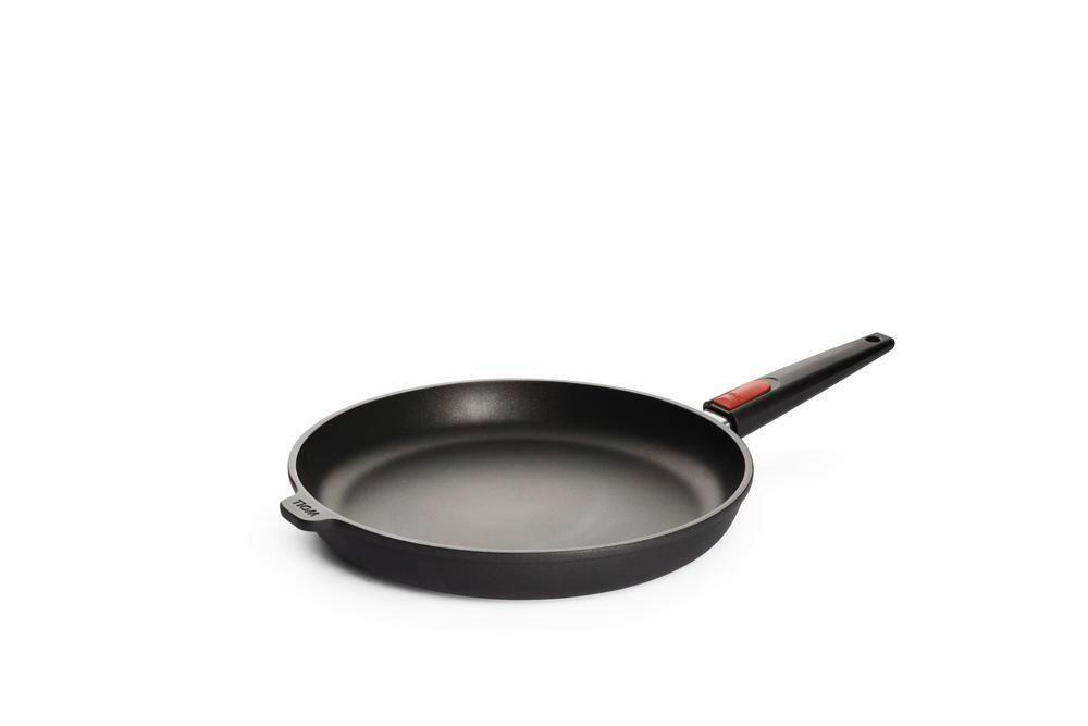 BRATPFANNE Nowo-Titanium PTFE-Antihaftbeschichtung 32 cm  - Anthrazit, Basics, Metall (32cm) - WOLL
