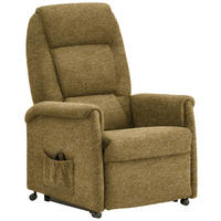 FERNSEHSESSEL in Flachgewebe Currygelb  - Currygelb/Schwarz, KONVENTIONELL, Kunststoff/Textil (69/105/82cm) - Himolla