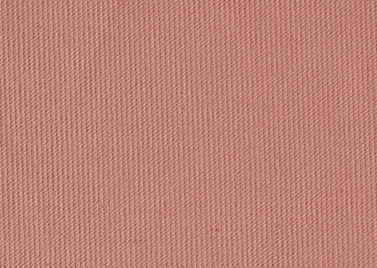 3-SITZER-SOFA in Cord, Velours Rosa  - Schwarz/Rosa, Konventionell, Textil/Metall (228/84/99cm) - Carryhome
