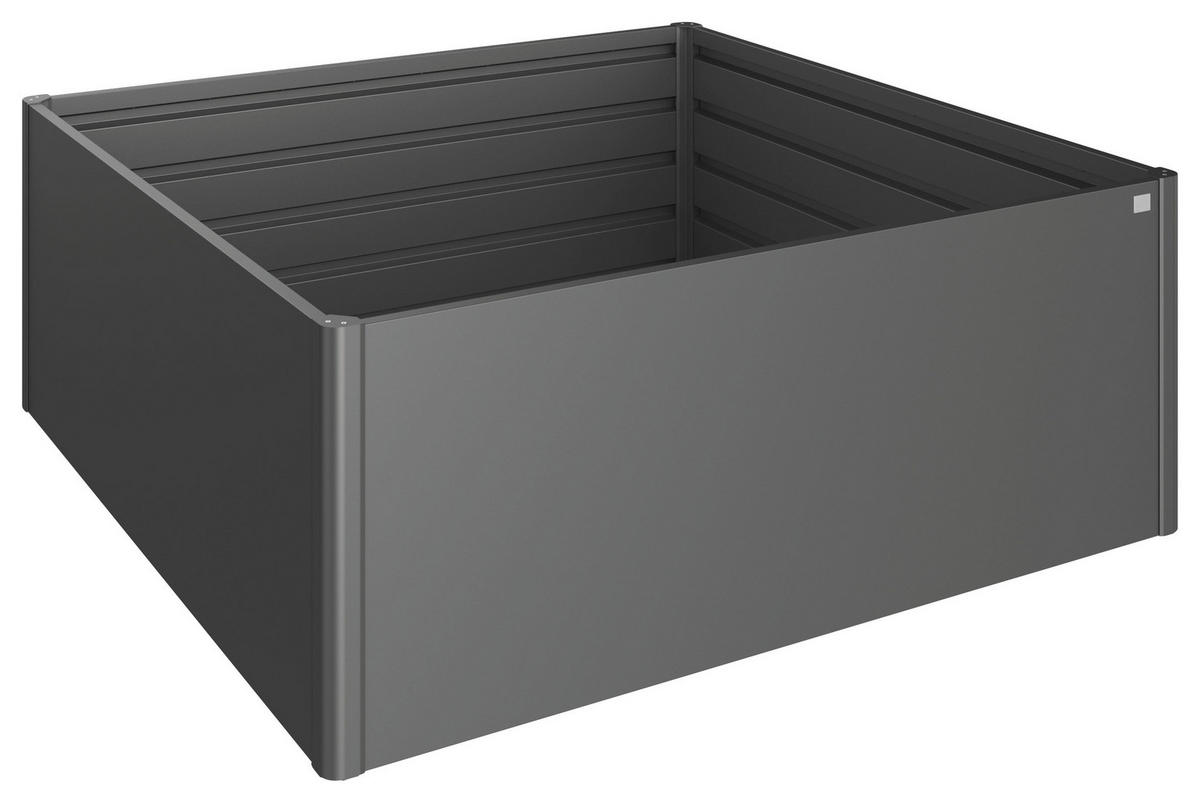 HOCHBEET - Dunkelgrau, Design, Metall (201/77/201cm) - Biohort