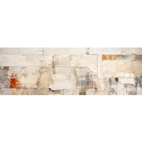 LEINWANDBILD Abstraktes 180/60 cm  - Multicolor, Basics, Holz/Papier (180/60cm) - Euroart