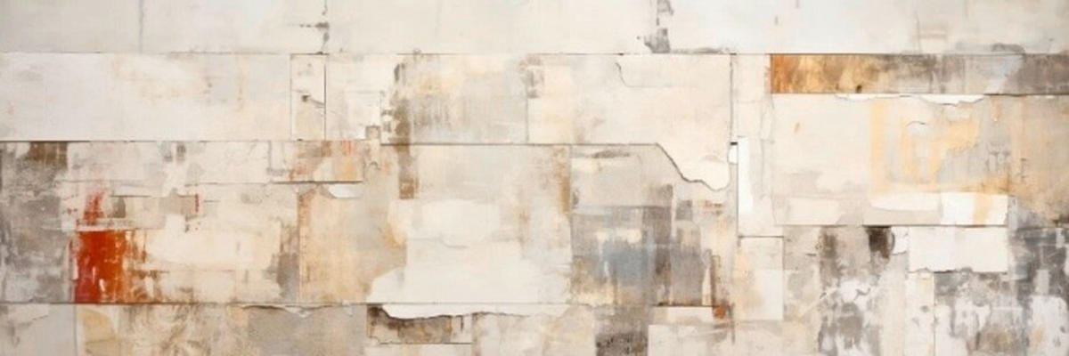 LEINWANDBILD Abstraktes 180/60 cm  - Multicolor, Basics, Holz/Papier (180/60cm) - Euroart