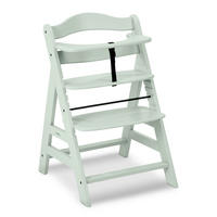 HOCHSTUHL ALPHA + Mintgrün  - Mintgrün, Basics, Holz (56/77/48cm) - Hauck