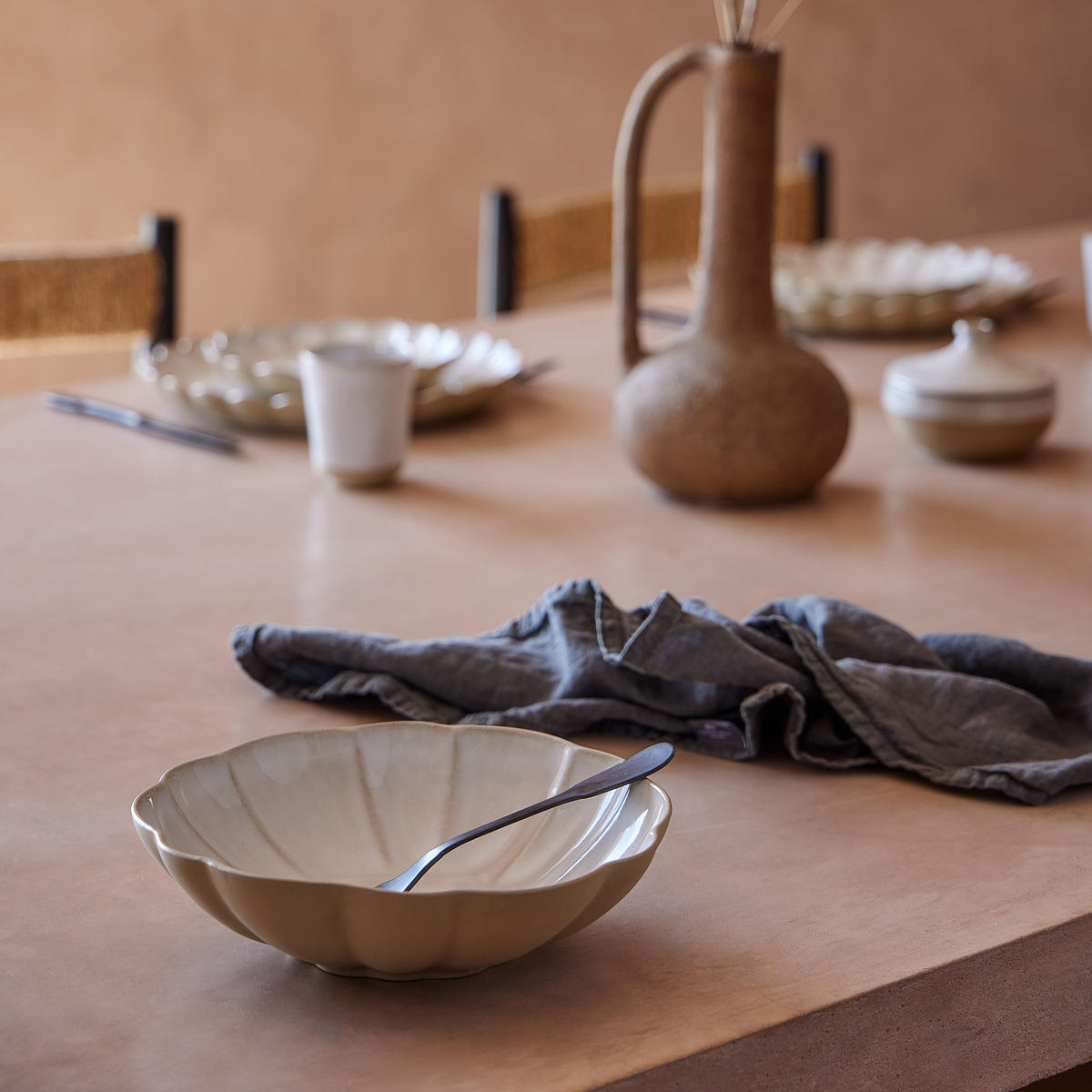 KOMBISERVICE Weiß MARRAKESH 12-teilig 4 Personen  - Weiß, Basics, Keramik - Costa Nova