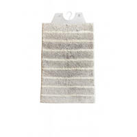 KOPALNIŠKA PREPROGA  srebrne barve 70/120 cm  - srebrne barve, Konvencionalno, tekstil (70/120cm) - Esposa