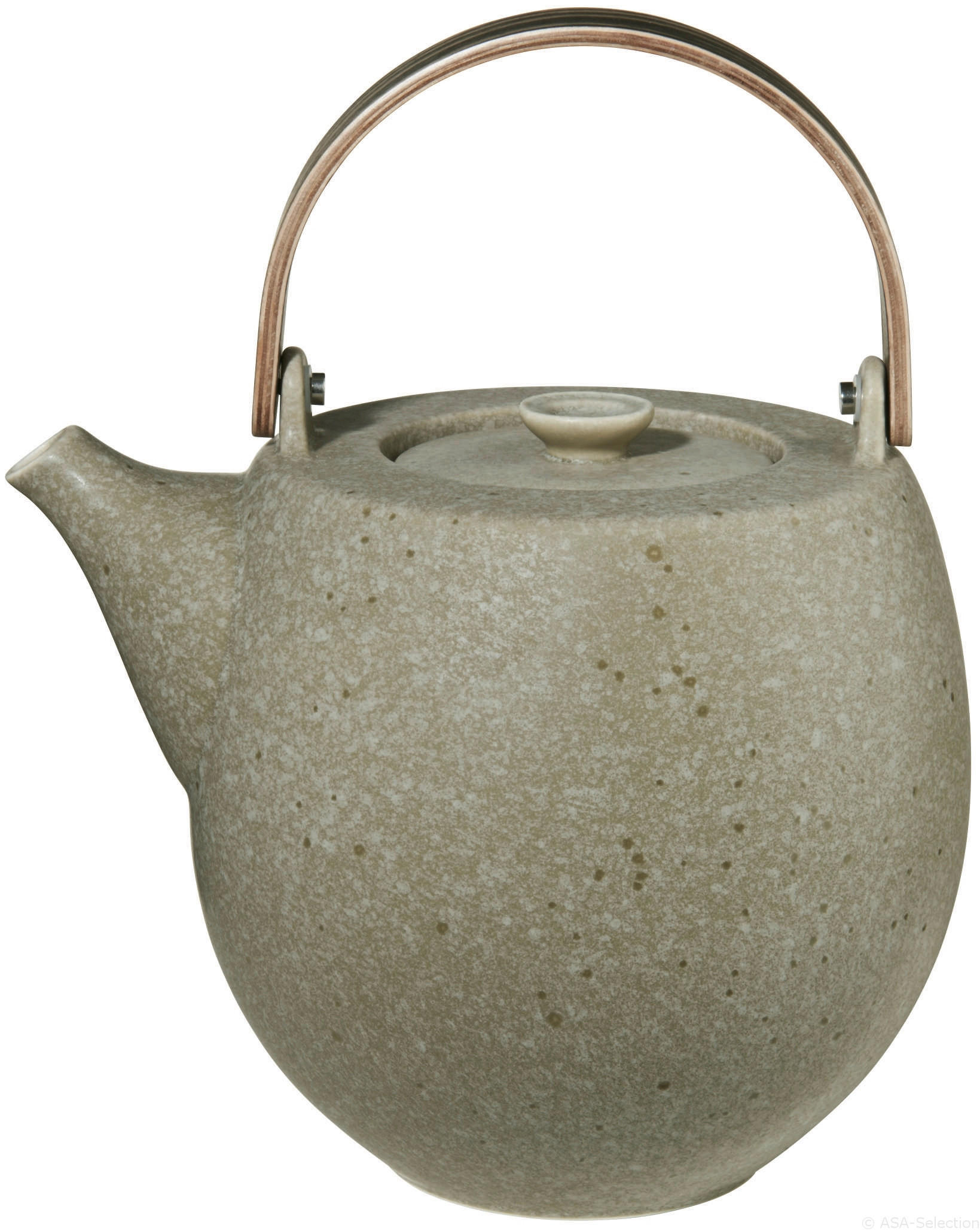 TEEKANNE Nesuto 2 l  - Beige/Braun, Basics, Keramik (2l) - ASA