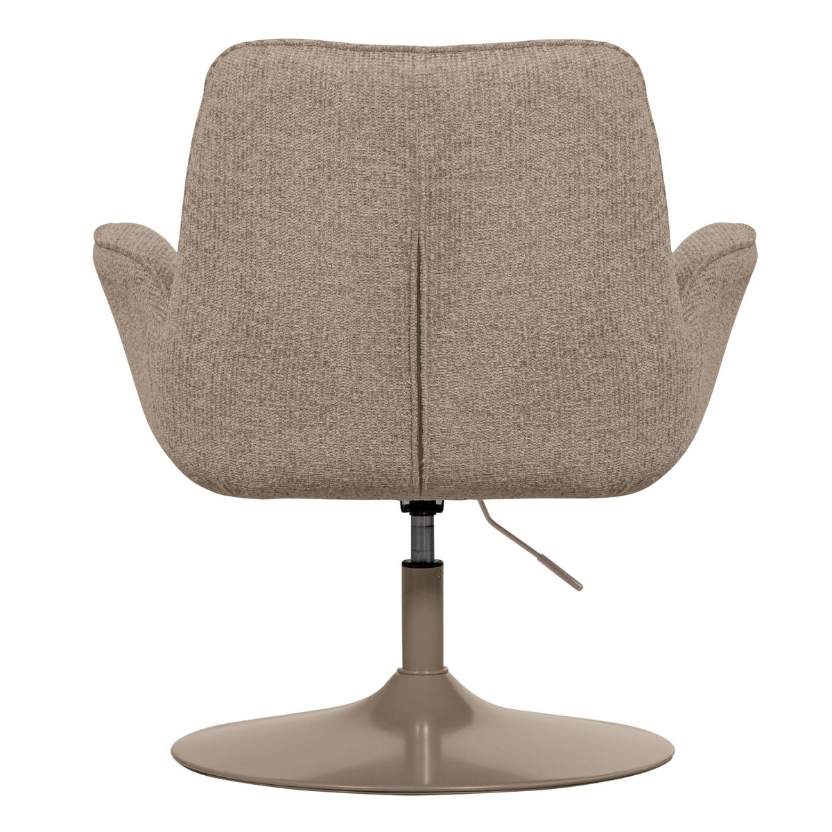 SESSEL in Webstoff Sandfarben  - Sandfarben, Design, Textil/Metall (79/91/76cm) - Livetastic