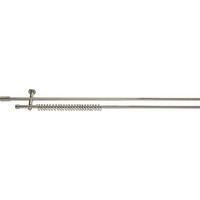SET GALERIE PERDEA 240 cm  - culoare inox, Basics, metal (240cm) - Homeware