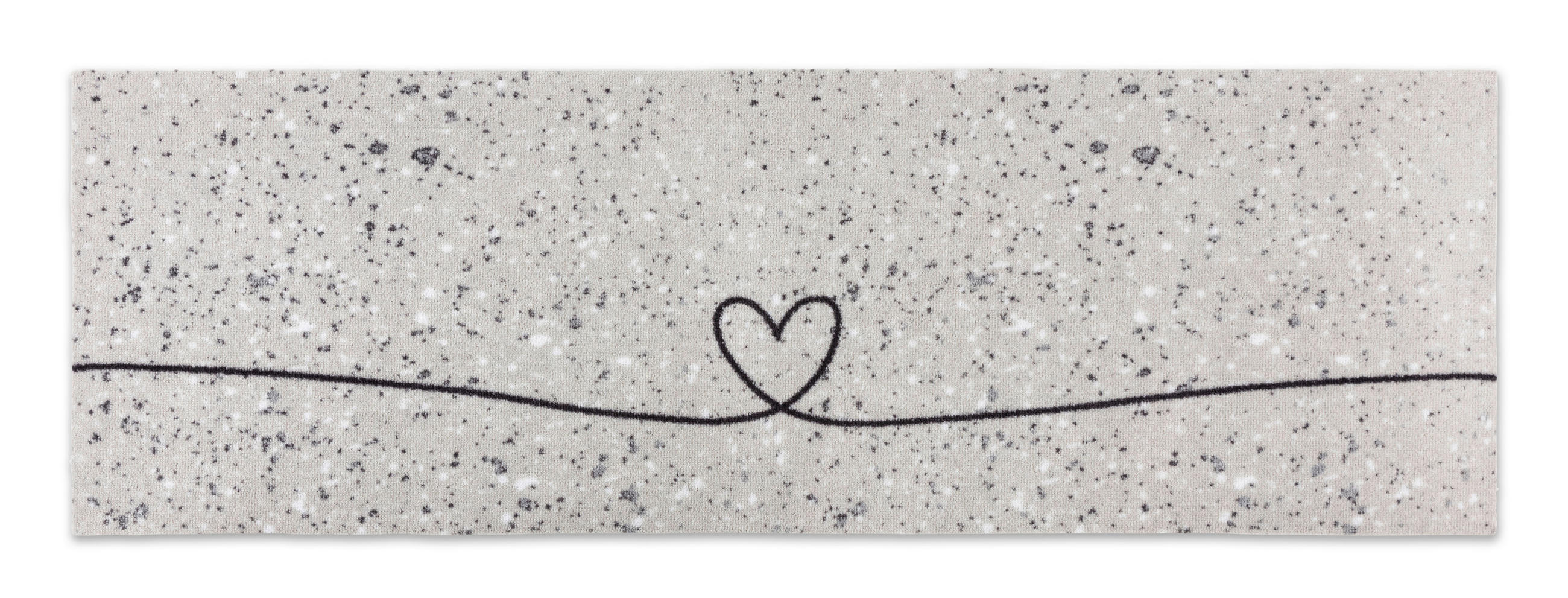 FUßMATTE  50/150 cm  Hellgrau  - Hellgrau, Basics, Kunststoff/Textil (50/150cm) - Astra