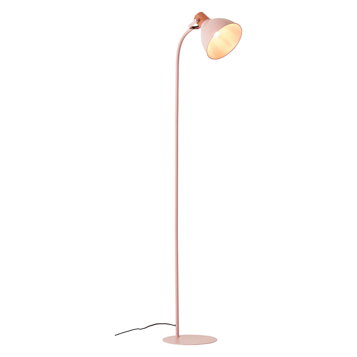 SVJETILJKA PODNA Erena  - pink, Basics, drvo/metal (150/35/25cm)