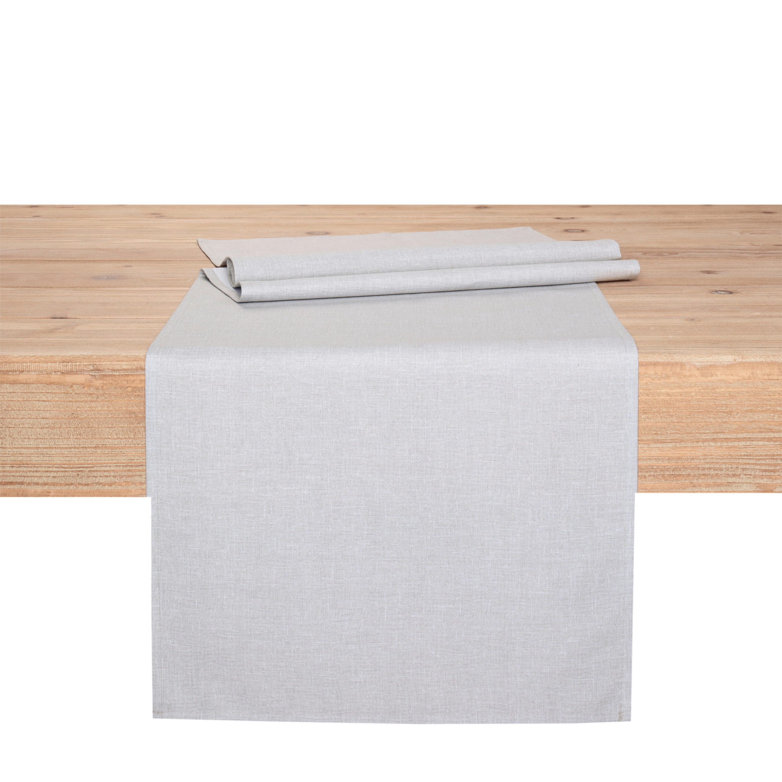 TISCHLÄUFER Oslo 40/140 cm  - Hellgrau, Basics, Textil (40/140cm) - Peyer Syntex
