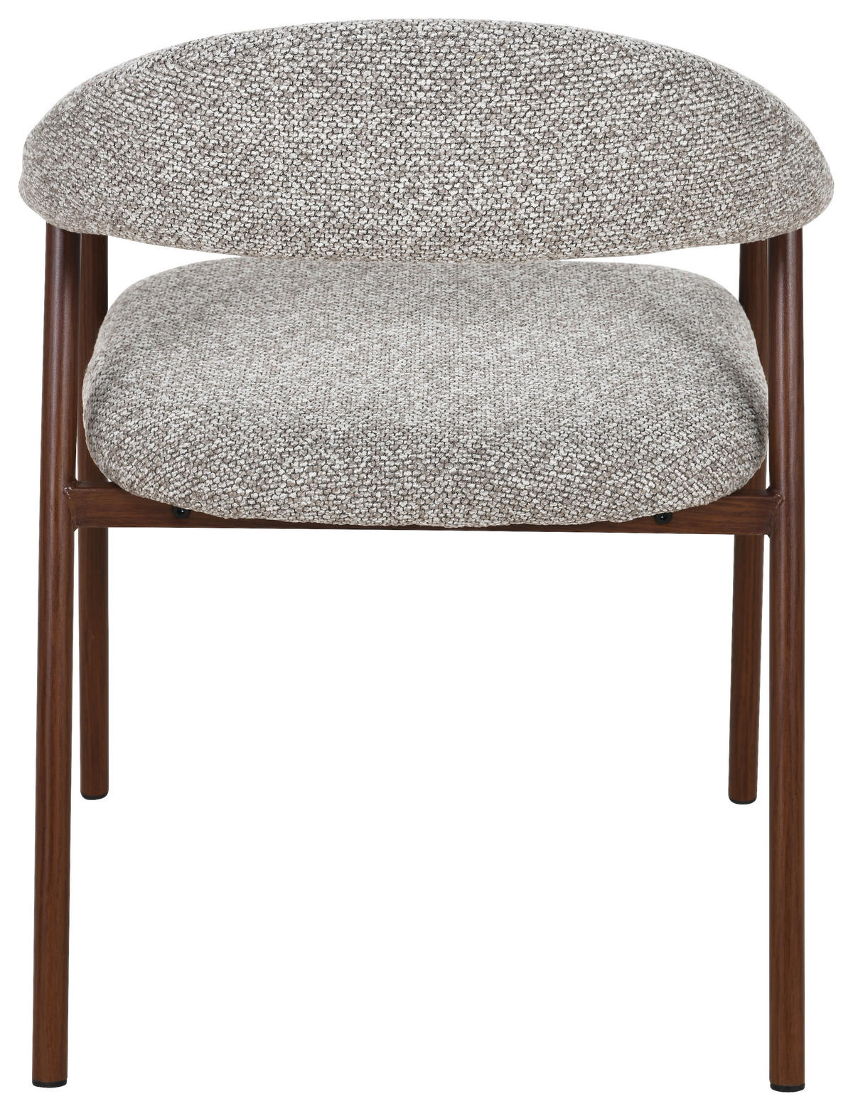 ARMLEHNSTUHL  in Eisen Bouclé  - Eichefarben/Beige, Basics, Holz/Textil (59/75/62cm) - Livetastic