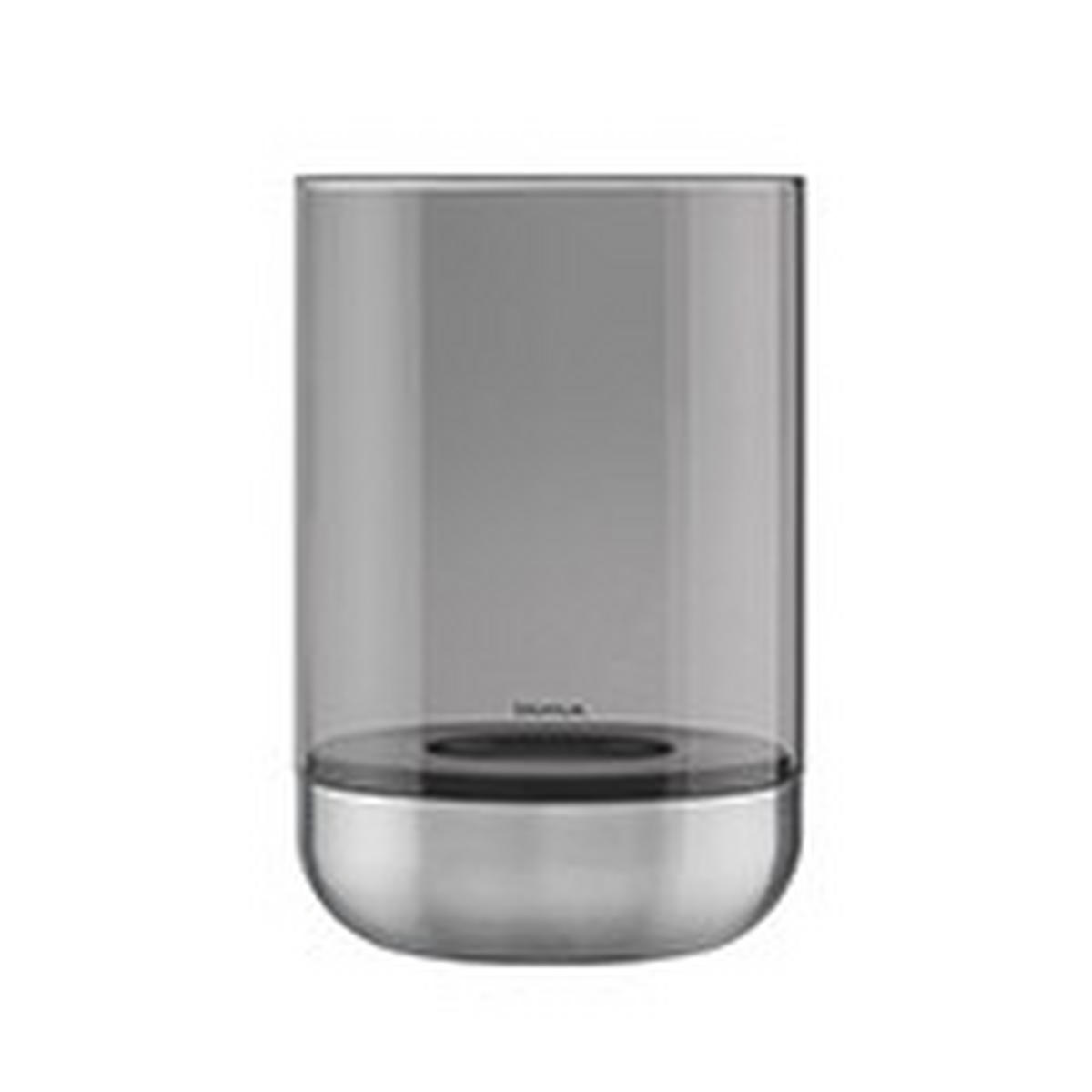 WINDLICHT Silberfarben 15/22,5 cm  - Silberfarben, Design, Metall (15/22,5cm) - Blomus