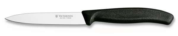 GEMÜSEMESSER Swiss Classic  - Silberfarben/Schwarz, Basics, Kunststoff (24/10/4cm) - Victorinox