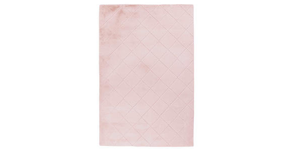 HOCHFLORTEPPICH 80/150 cm Rosa  - Rosa, Basics, Textil (80/150cm) - Novel