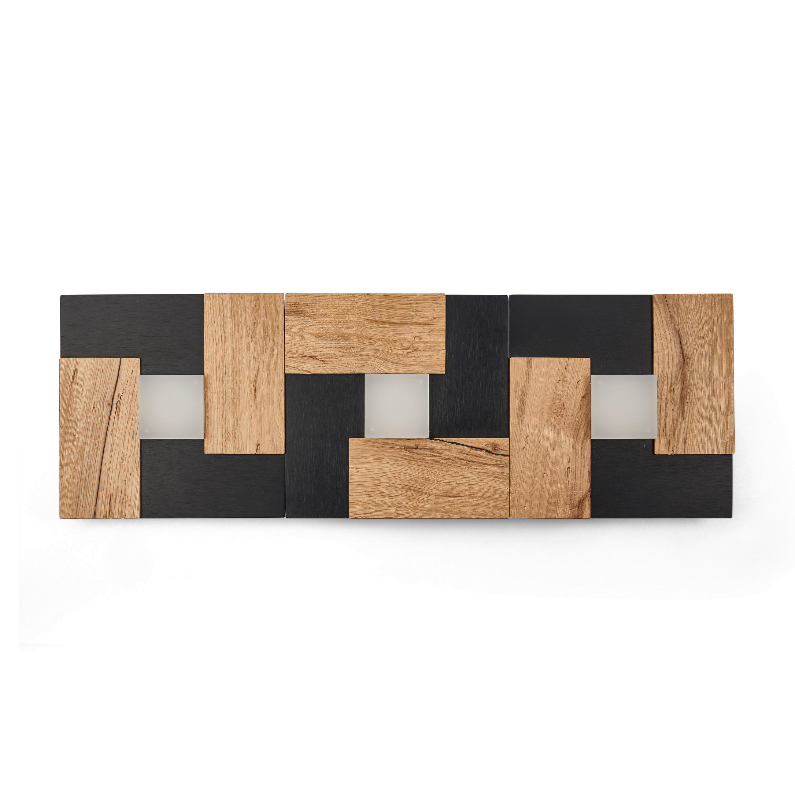 LED-DECKENLEUCHTE Noah 77/26/5 cm   - Wildeiche, Natur, Metall (77/26/5cm) - Ambiente