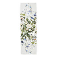 TISCHLÄUFER BLUE FLOWER GARDEN Textil Multicolor 45/145 cm  - Multicolor, Basics, Textil (45/145cm)