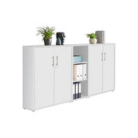 AKTENSCHRANK Weiß  - Weiß, MODERN, Holzwerkstoff (213/114/33cm) - MID.YOU