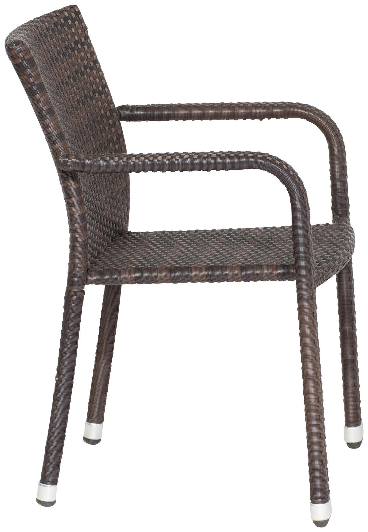 STAPELSESSEL - Braun, MODERN, Kunststoff/Metall (56/83/60cm) - Siena Garden