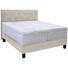 BOXSPRINGBETT 140/200 cm in Beige - Beige/Schwarz, KONVENTIONELL, Holz/Textil (140/200cm) - Elegando BOXSPRINGBETT 140/200 cm in Beige - Beige/Schwarz, KONVENTIONELL, Holz/Textil (140/200cm) - Elegando