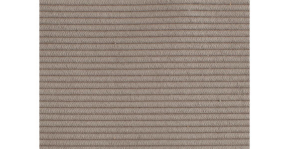SCHLAFSOFA Spicy in Cord Taupe  - Taupe/Schwarz, MODERN, Textil/Metall (193/85/88cm) - Novel