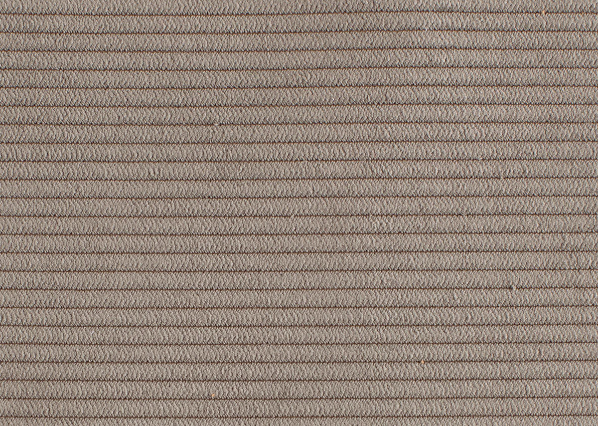 SCHLAFSOFA Cord Taupe  - Taupe, Modern, Textil/Metall (193/85/88cm) - Novel