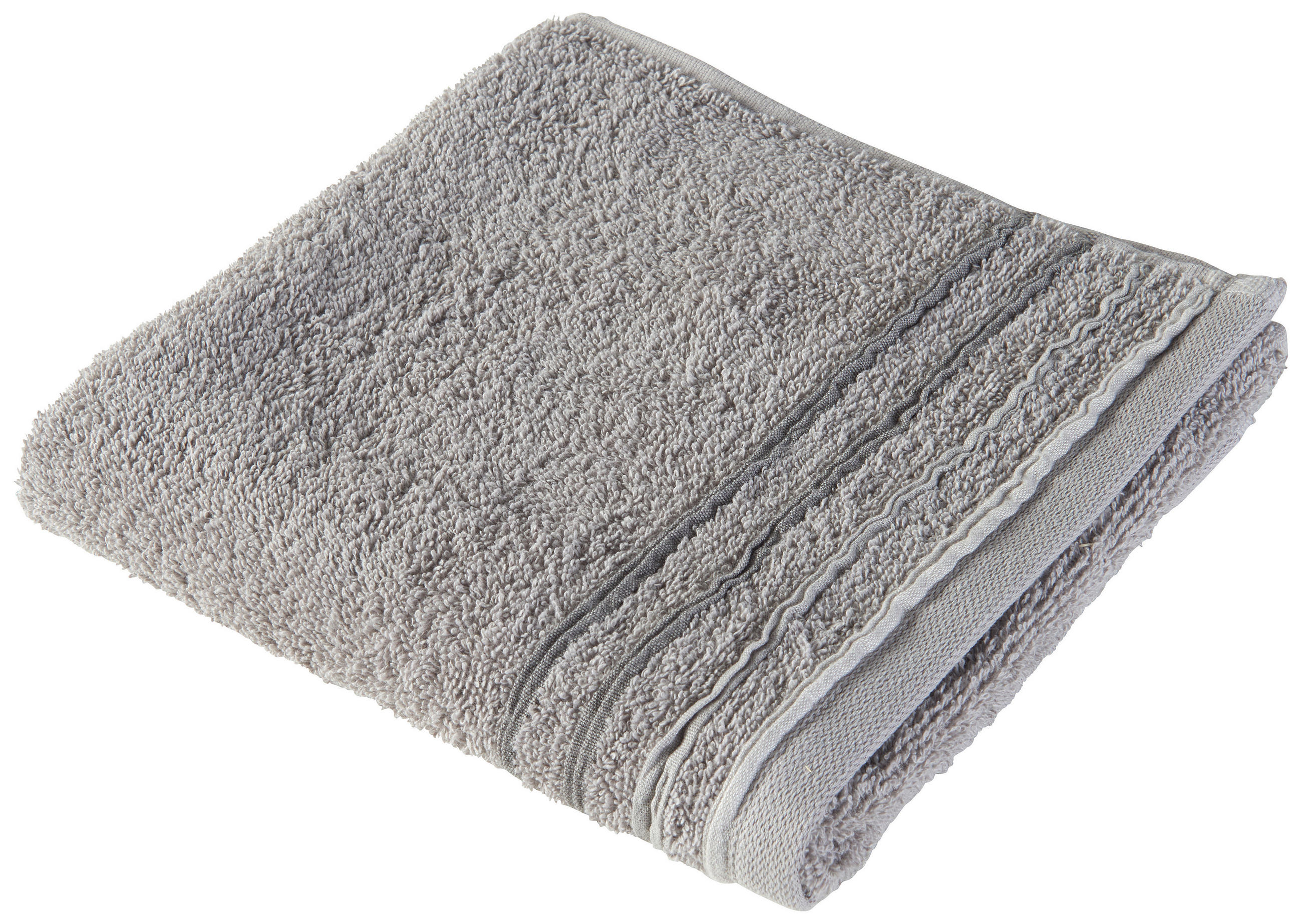 HANDTUCH ELLA Grau  - Grau, Konventionell, Textil (50/100cm) - Esposa