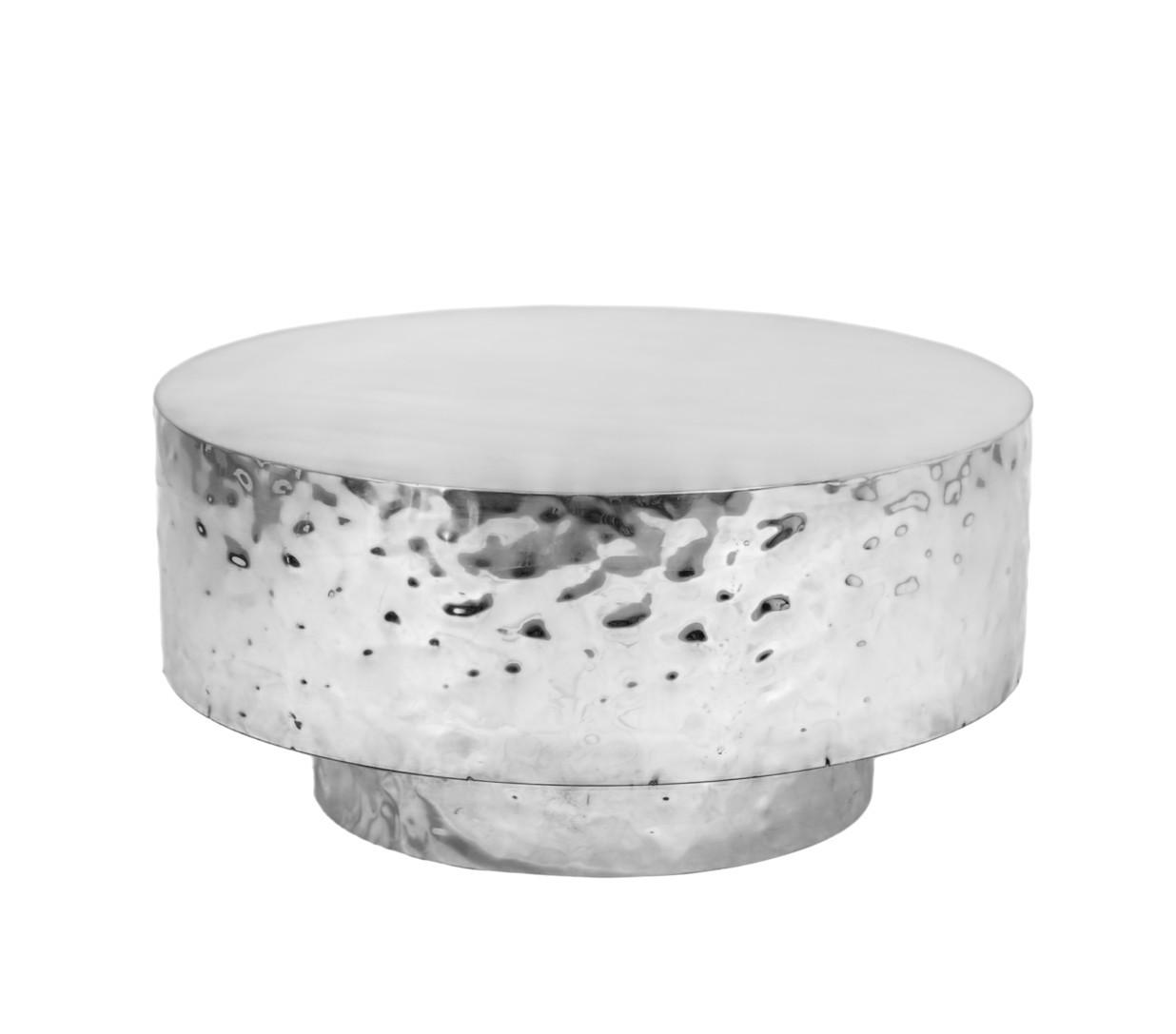 COUCHTISCH  in Metall  - Silberfarben, Design, Metall (76/37/76cm) - Livetastic