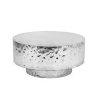 COUCHTISCH  in Metall  - Silberfarben, Design, Metall (76/37/76cm) - Livetastic