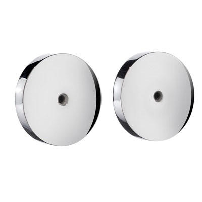 MONTAGEPLATTEN in Chromfarben  - Chromfarben, Basics, Metall (4/4/0,6cm) - Smedbo