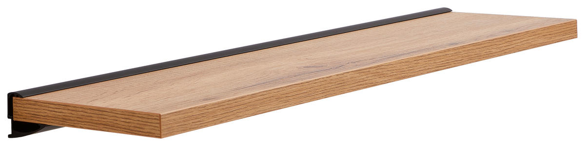 NÁSTENNÝ PROFIL - tmavohnedá, Konventionell, kov (60/4/4cm) - Xora