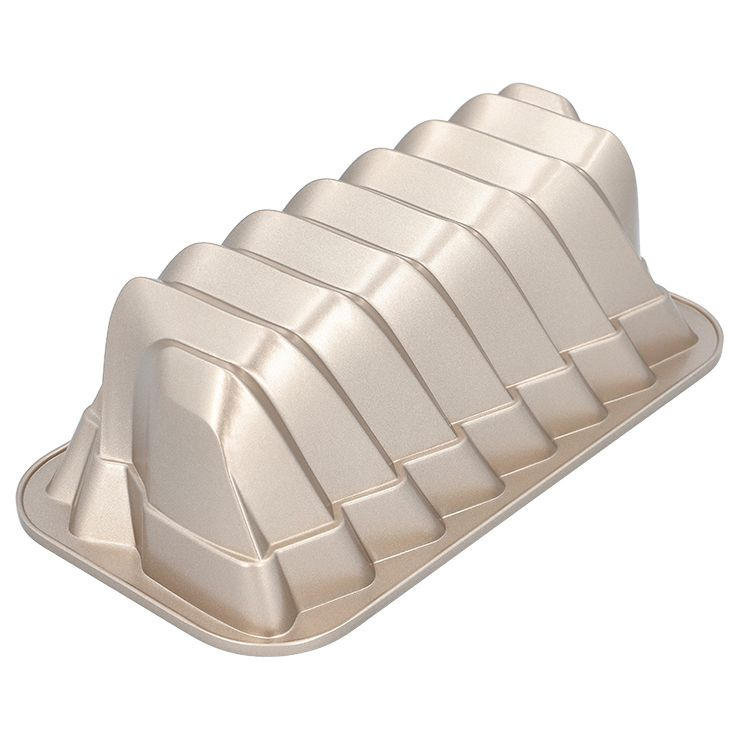 Birkmann Kastenform Contoura Gold 27x10x14.5 cm