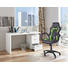 GAMINGSTUHL Grün, Schwarz Kunststoff, Metall, Textil - Schwarz/Grün, Design, Kunststoff/Textil (61/110-120/63cm) - Carryhome